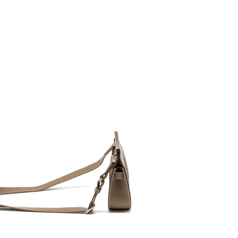 Hermes Mini Jypsiere Swift Etoupe SHW Stamp B