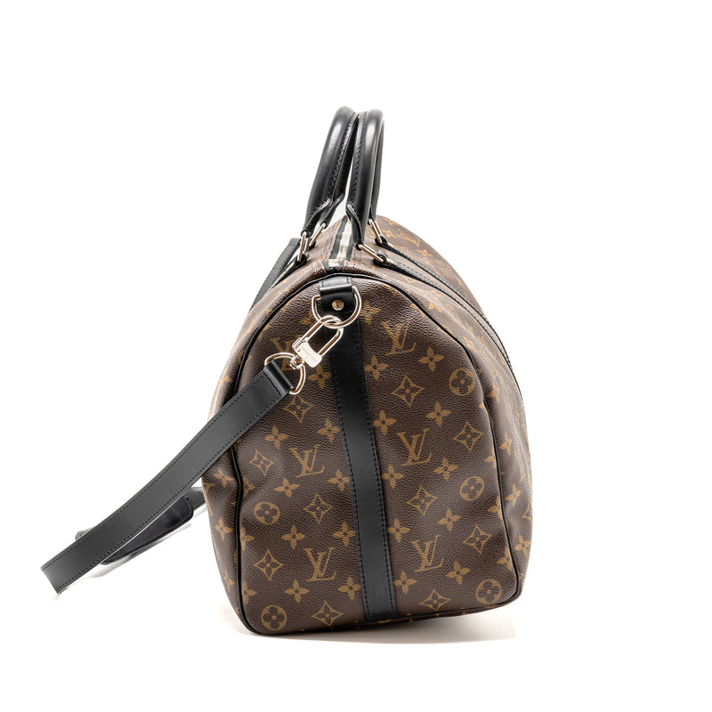 Louis Vuitton Keepall Bandouliere 45 Monogram Macassar SHW