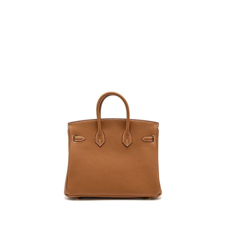 Hermes Birkin 25 Togo Gold GHW Stamp Y