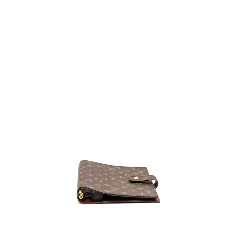 Louis Vuitton Large Ring Agenda Cover Monogram Canvas GHW
