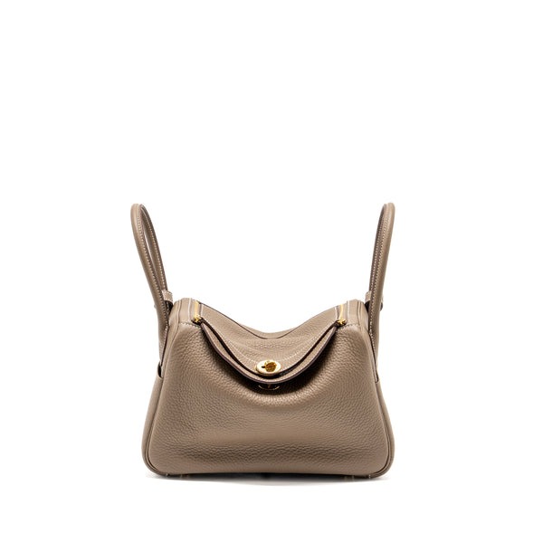 Hermes Lindy 26 Clemence etoupe GHW Stamp B