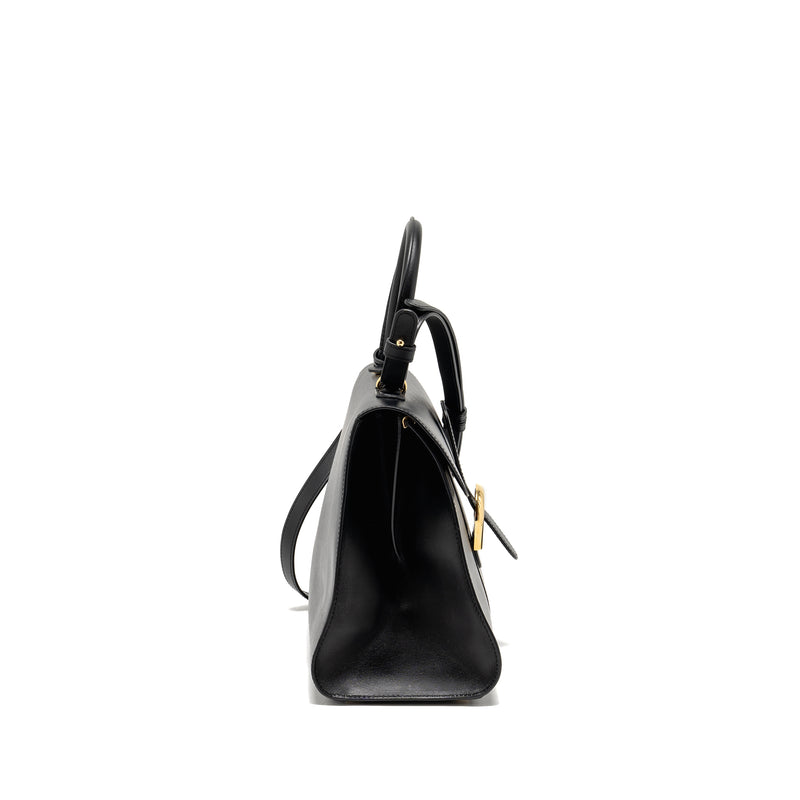 Delvaux Brilliant MM Calfskin Black GHW