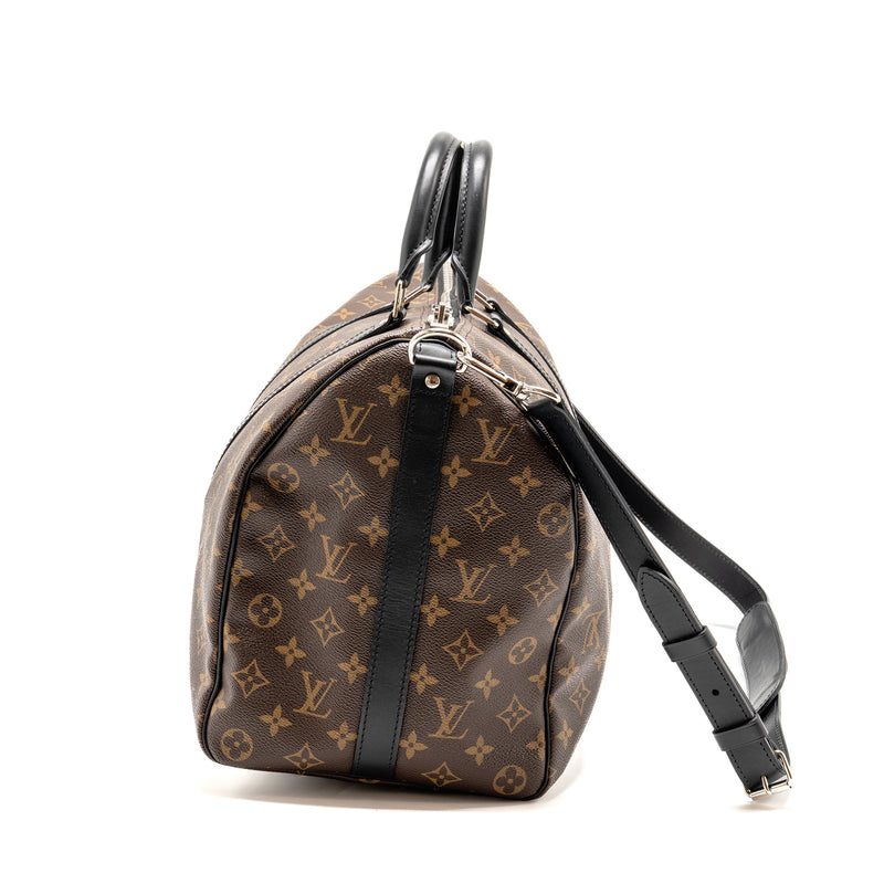 Louis Vuitton Keepall Bandouliere 45 Monogram Macassar SHW