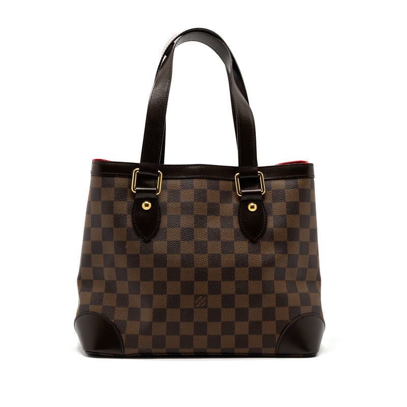 Louis Vuitton Hamstead Tote Bag Damier Ebene GHW