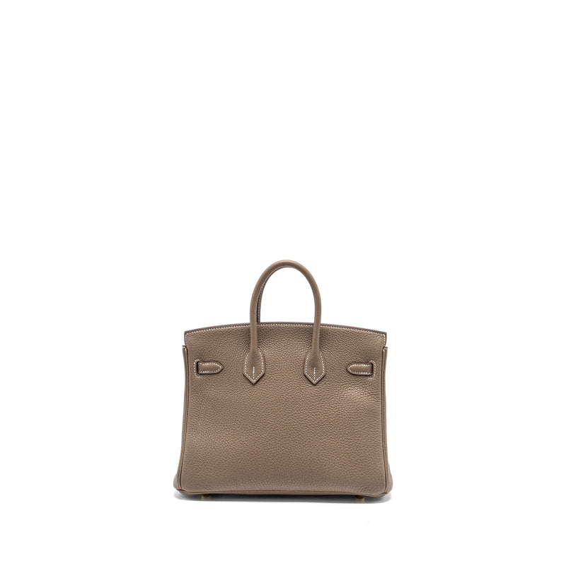 Hermes Birkin 25 togo etoupe GHW stamp U