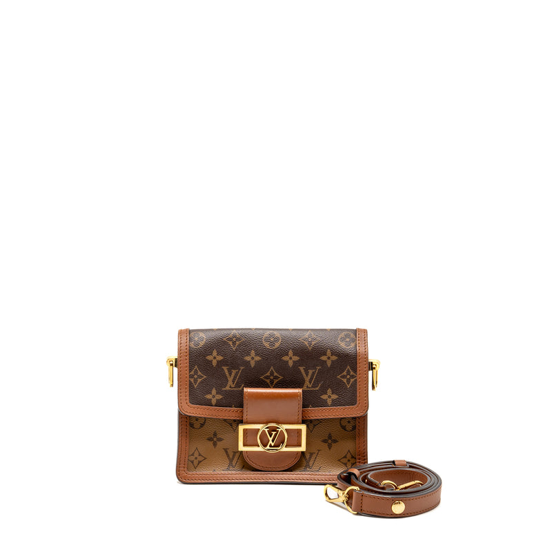 Louis Vuitton Mini Dauphine Monogram Canvas GHW