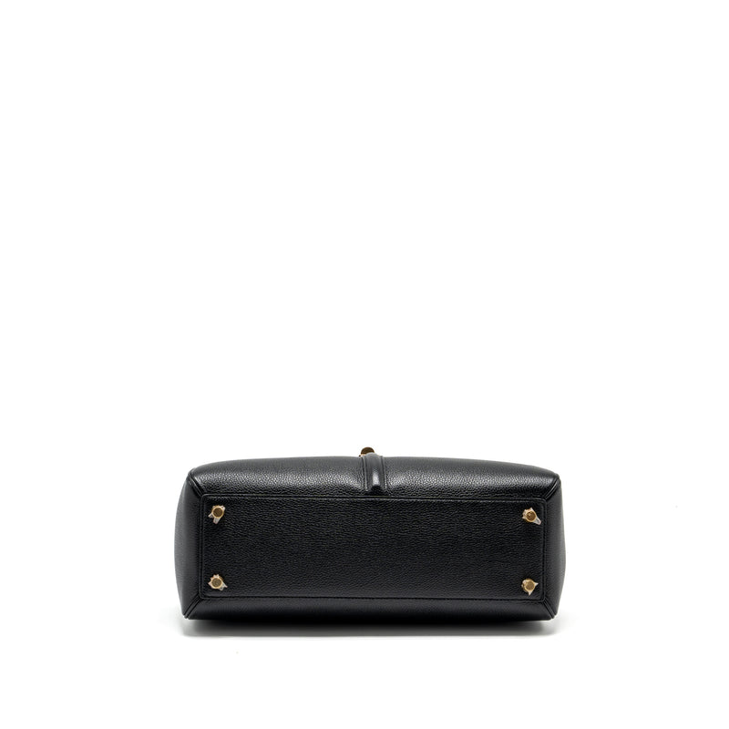 Celine 16 Bag Grained Calfskin Black GHW