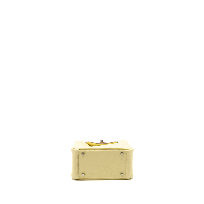 Hermes Mini Lindy II Clemence Jaune Milton SHW Stamp W