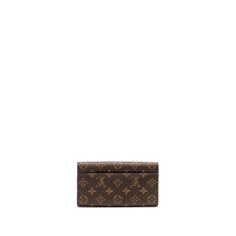 Louis Vuitton Sarah Wallet 2016 Christmas Limited Edition Monogram Canvas Rose Ballerine GHW