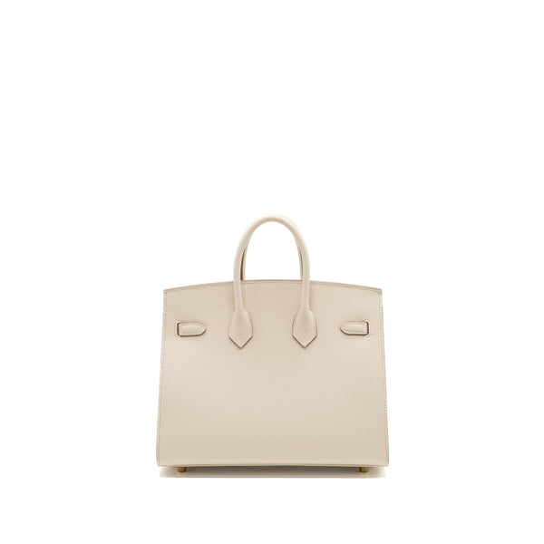 Hermes Birkin 25 Epsom Craie GHW Stamp U