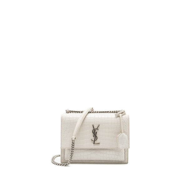 Ysl croc bag hot sale