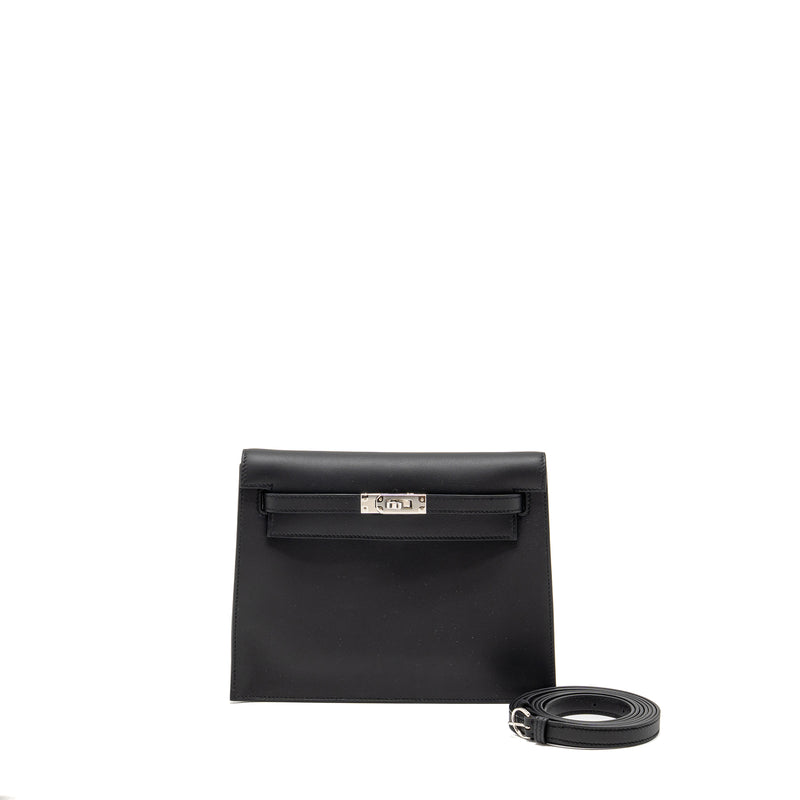 Hermes Kelly Danse swift black SHW stamp K