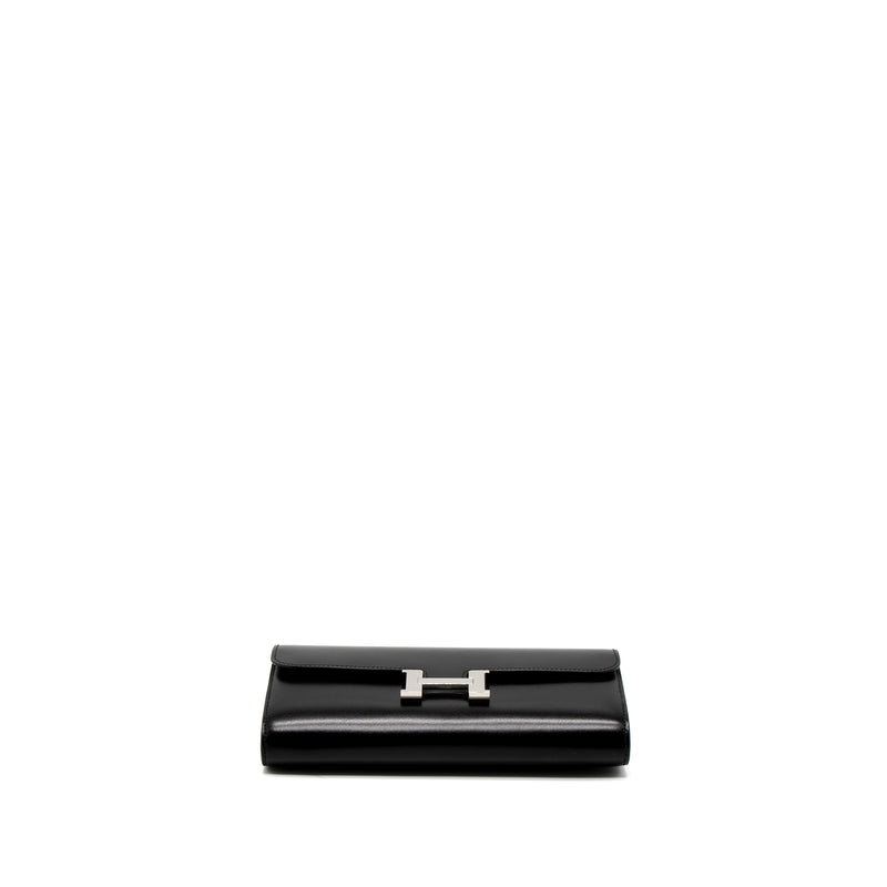 Hermes Constance To Go Box Black SHW Stamp B