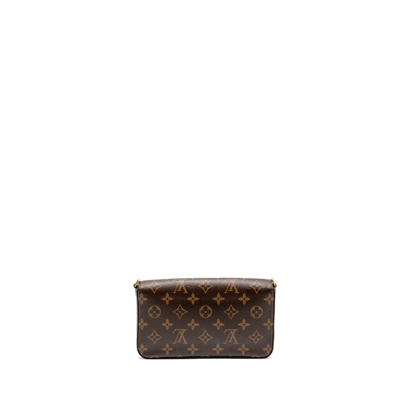 LOUIS VUITTON Felicie Pochette Monogram Canvas GHW