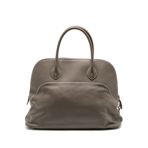 Hermes Bolide Relax Swift Etoupe SHW Stamp Square Q