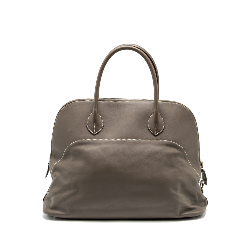 Hermes Bolide Relax Swift Etoupe SHW Stamp Square Q