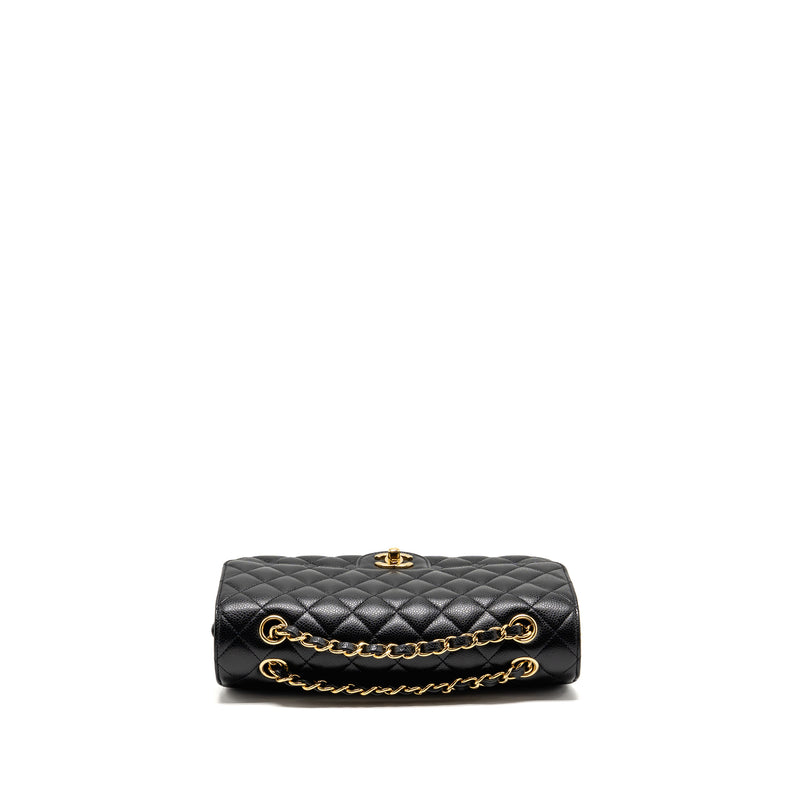 Chanel Medium Classic Double Flap Bag Caviar Black LGHW