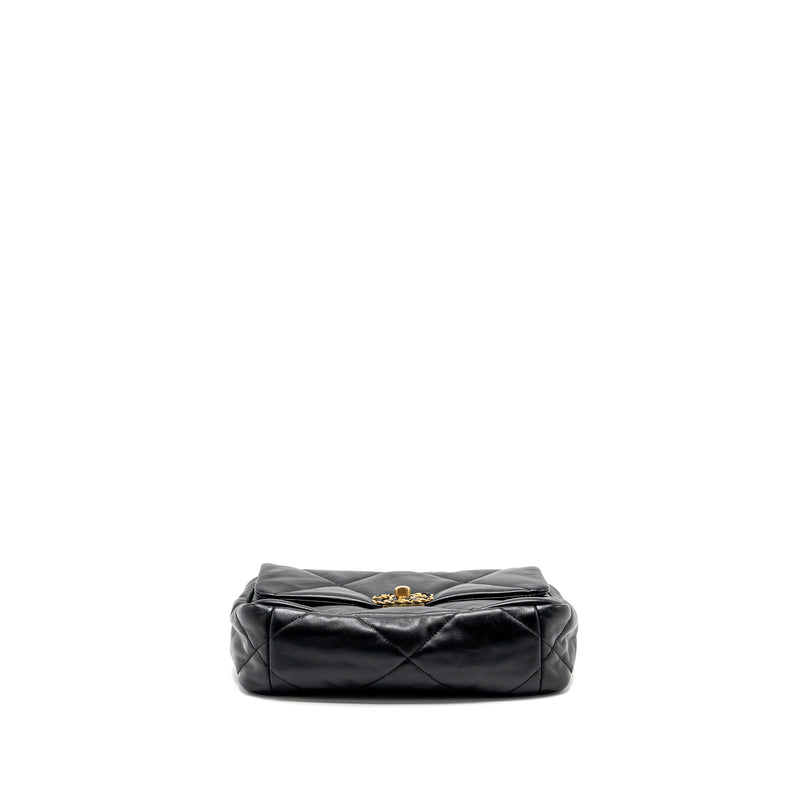 Chanel small 19 bag lambskin black multicolour hardware (Microchip)
