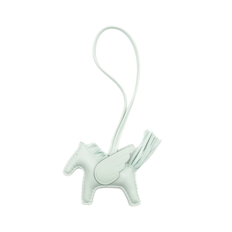 Hermes Rodeo Pegase PM Bag Charm vert Peppermint Stamp W