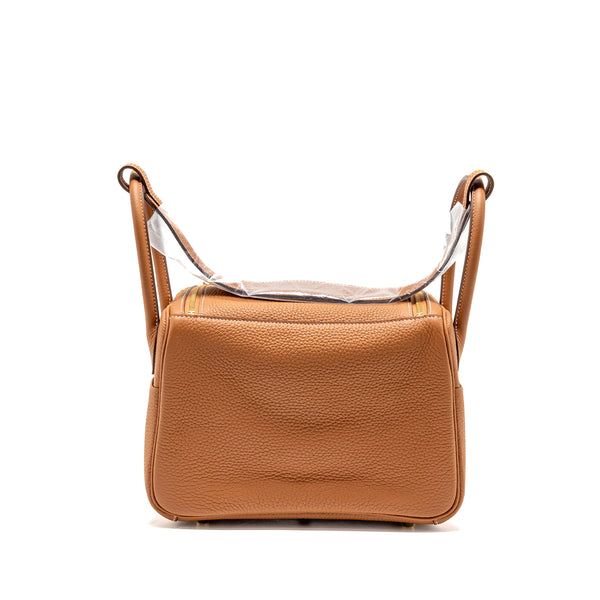 Hermes Lindy 26 Clemence Gold GHW Stamp Z