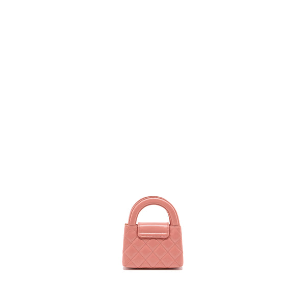 Chanel 23k Nano Shopping Tote Calfskin Pink GHW(Microchip)