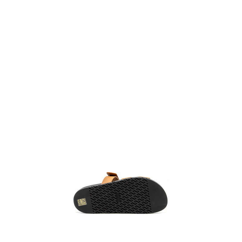 Hermes SIZE 39 Chypre Sandals Naturel