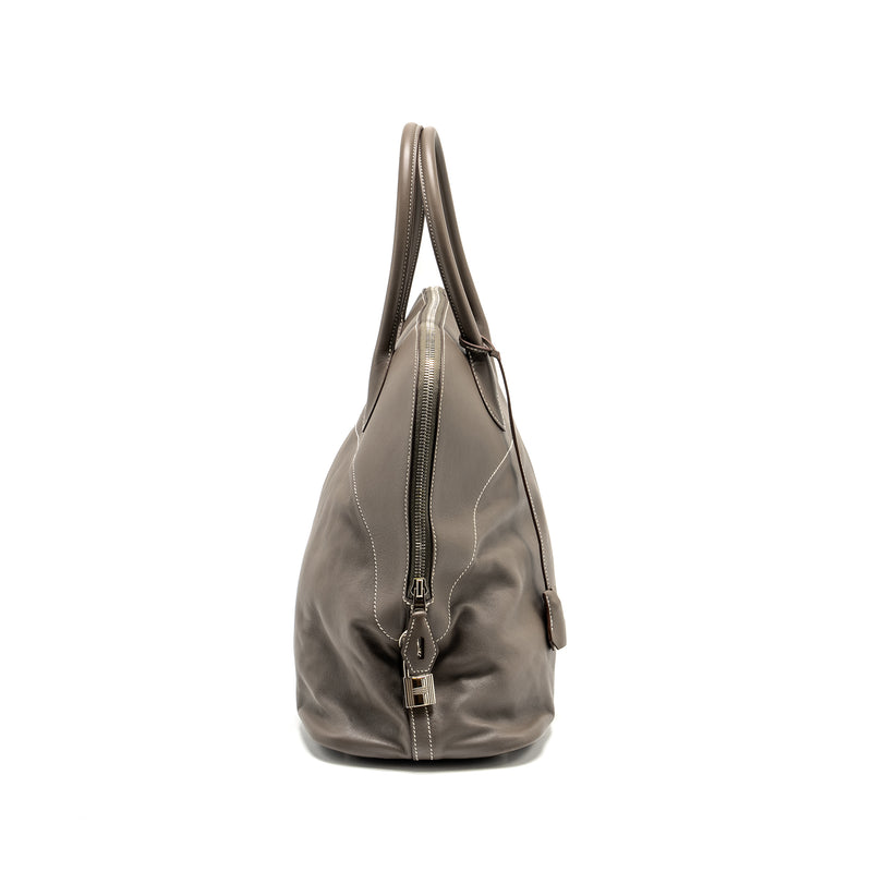 Hermes Bolide Relax Swift Etoupe SHW Stamp Square Q