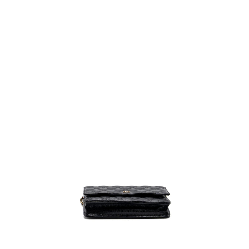 Chanel Classic Wallet On Chain Black Caviar Black GHW
