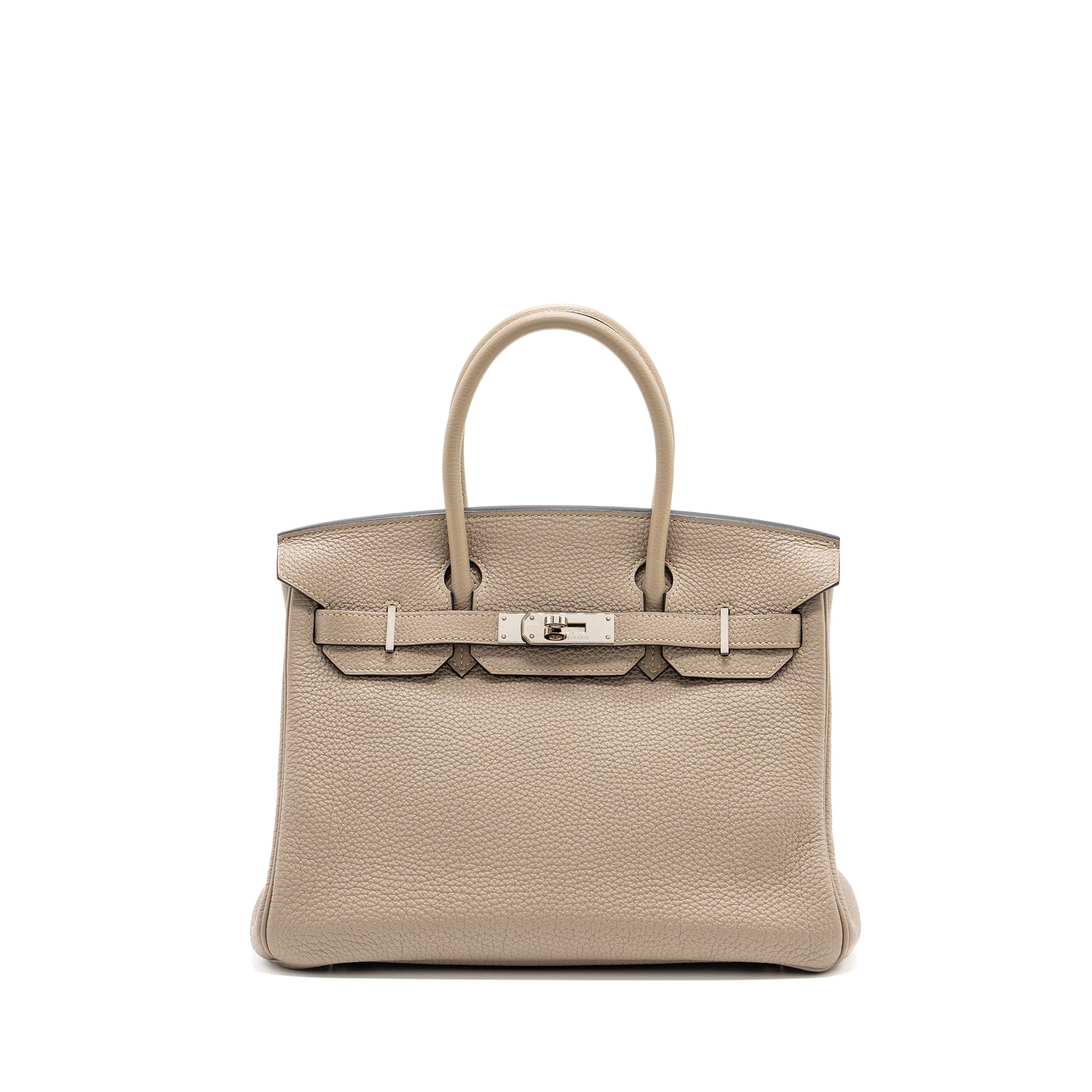 HERMES - HERMES MADE IN ITALY ダークブルーグレー 、ダークグレー HERMÈS BIRKIN 30CM BLUE ORAGE Togo Leather with Palladium