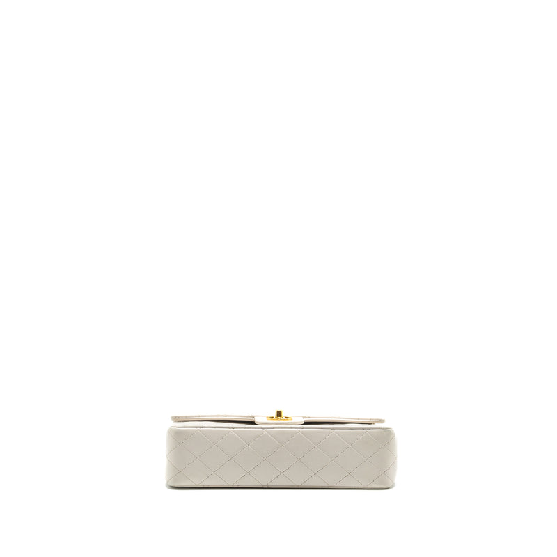 Chanel vintage Medium Classic Double Flap Bag Lambskin White GHW