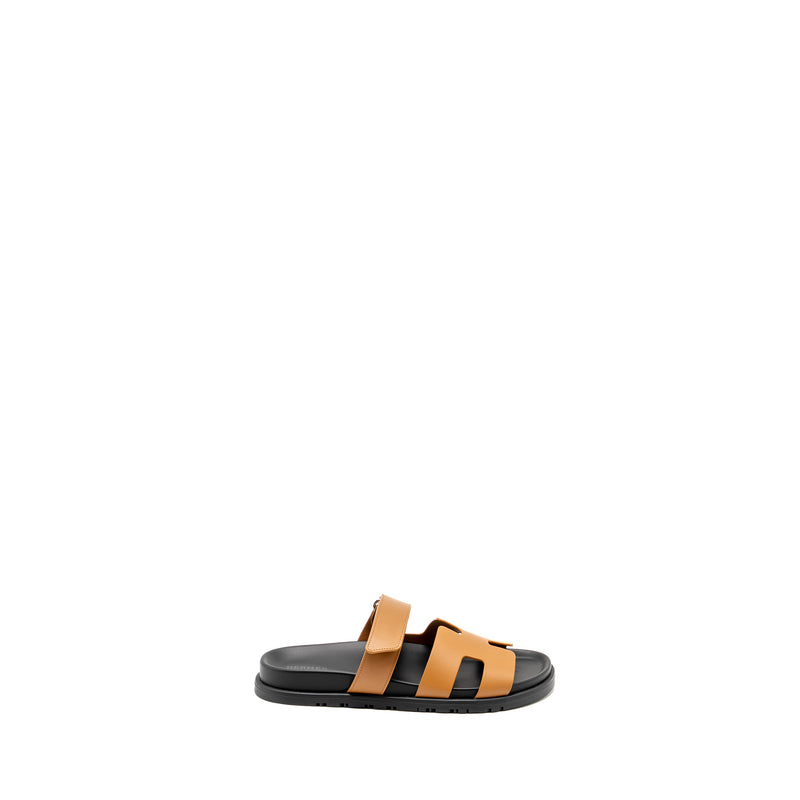 Hermes SIZE 39 Chypre Sandals Naturel