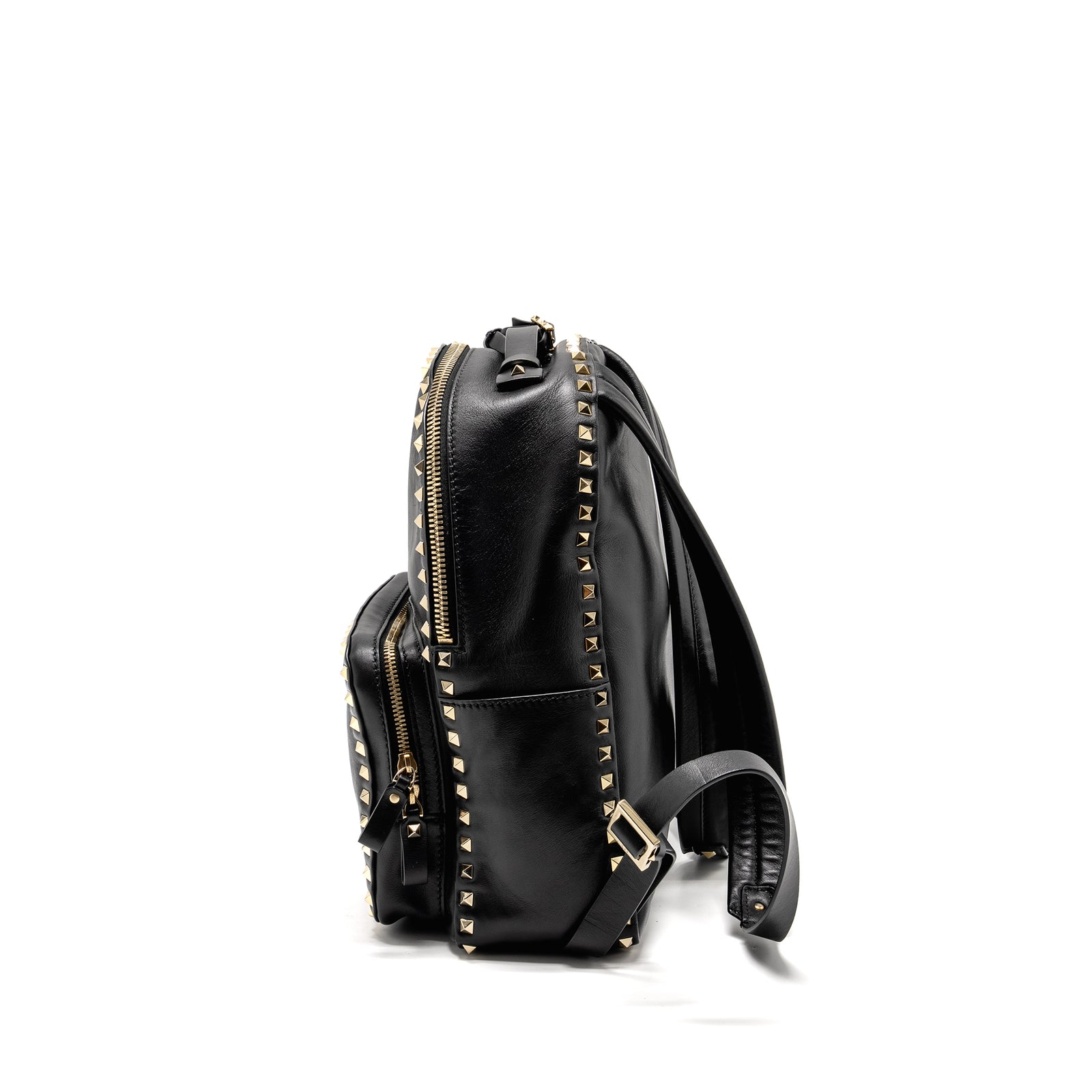 Metallic Valentino Studded Backpack Valentino Studded Patent 