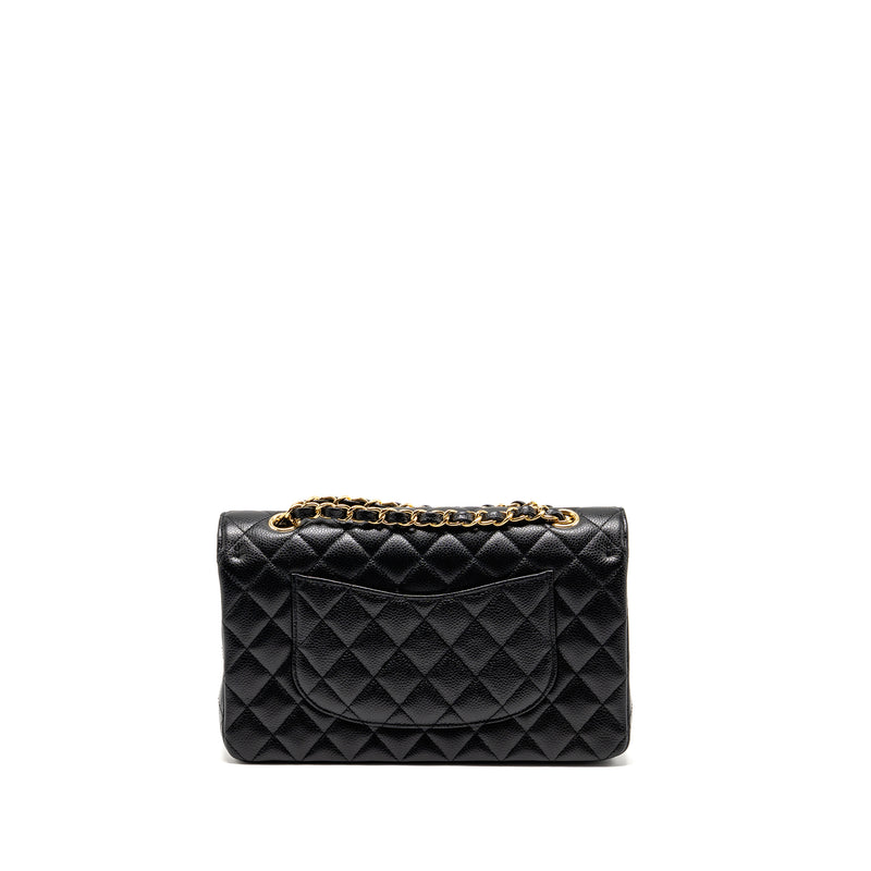 Chanel Medium Classic Double Flap Bag Caviar Black LGHW