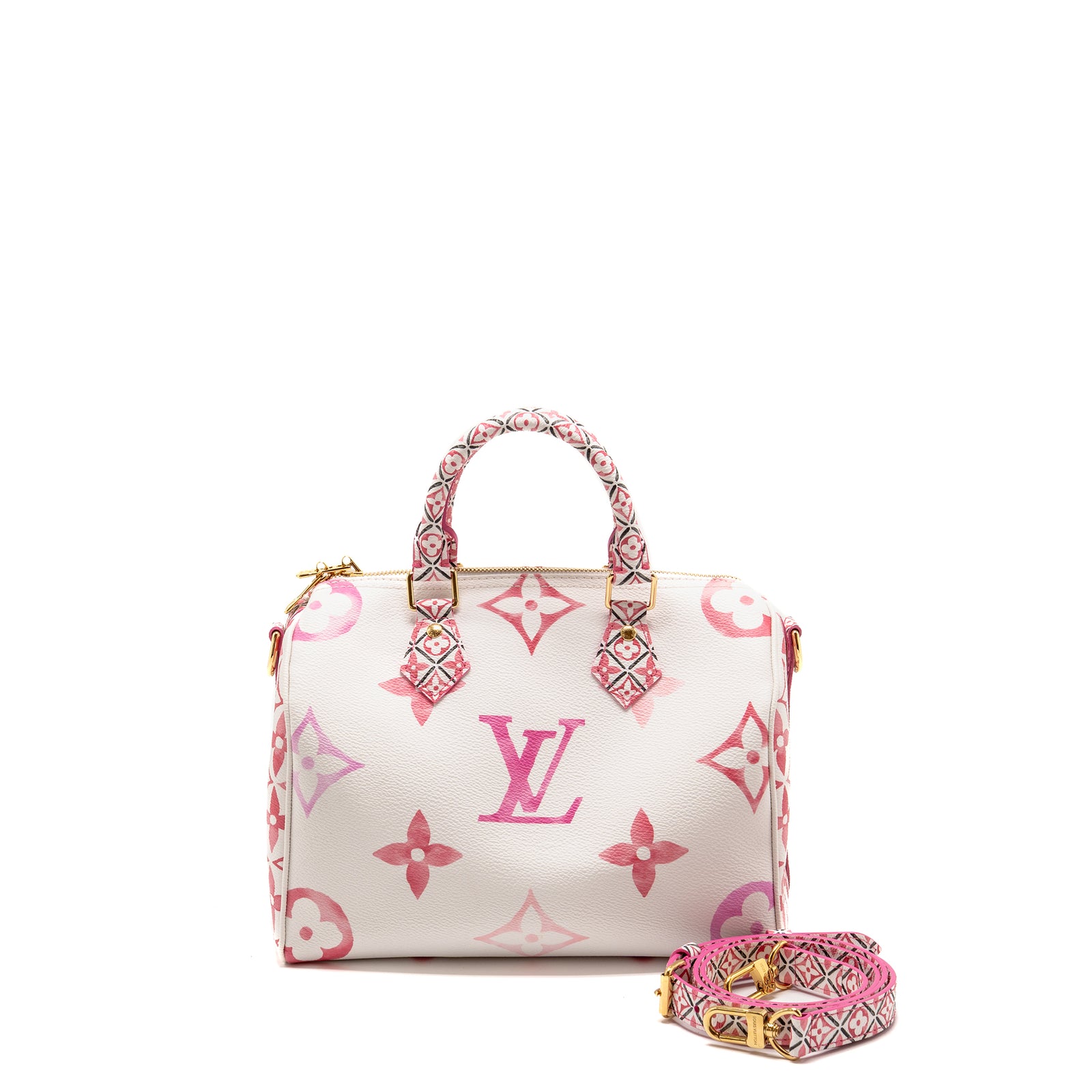 Louis Vuitton By the Pool Speedy Bandouliere 25 Giant Monogram Canvas