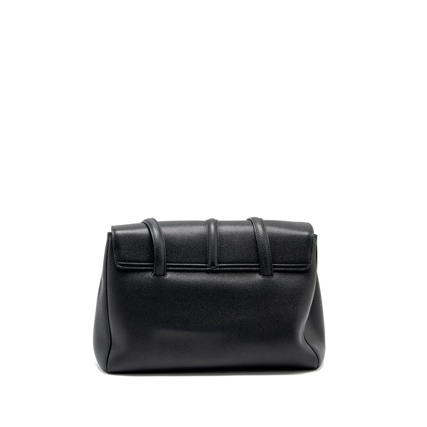 Celine Medium Soft 16 Bag Grained Calfskin Black GHW