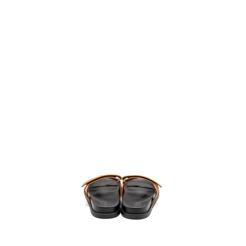 Hermes SIZE 39 Chypre Sandals Naturel