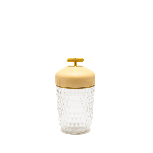 Hermes X Saint Louis Folia Portable Lamp Clair / Clear GHW