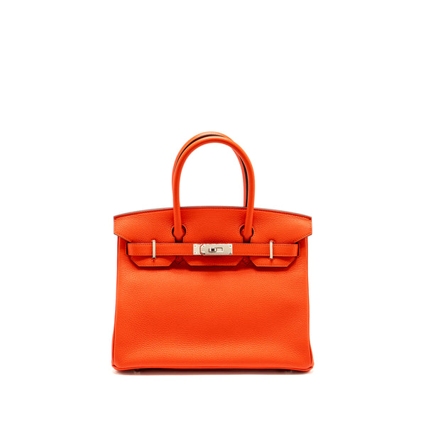 Hermes Birkin 30 Togo Capucine SHW Stamp Y