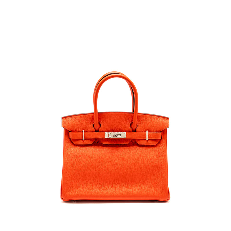Hermes Birkin 30 Togo Capucine SHW Stamp Y