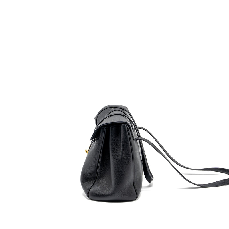 Celine Medium Soft 16 Bag Grained Calfskin Black GHW