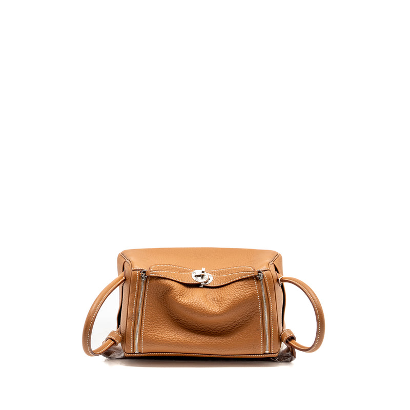 Hermes Lindy 26 Clemence Gold SHW Stamp W