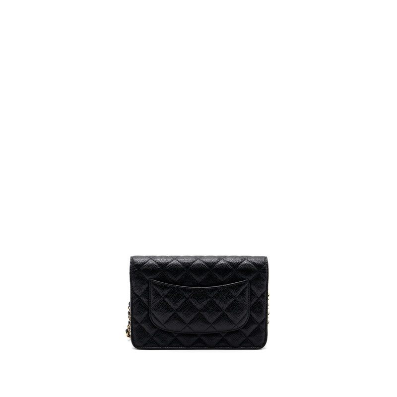 Chanel Classic Wallet On Chain Black Caviar Black GHW