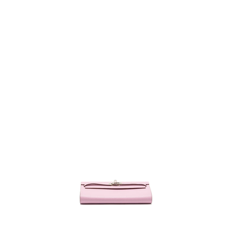 Hermes Kelly to go Epsom X9 Mauve Sylvestre SHW stamp U