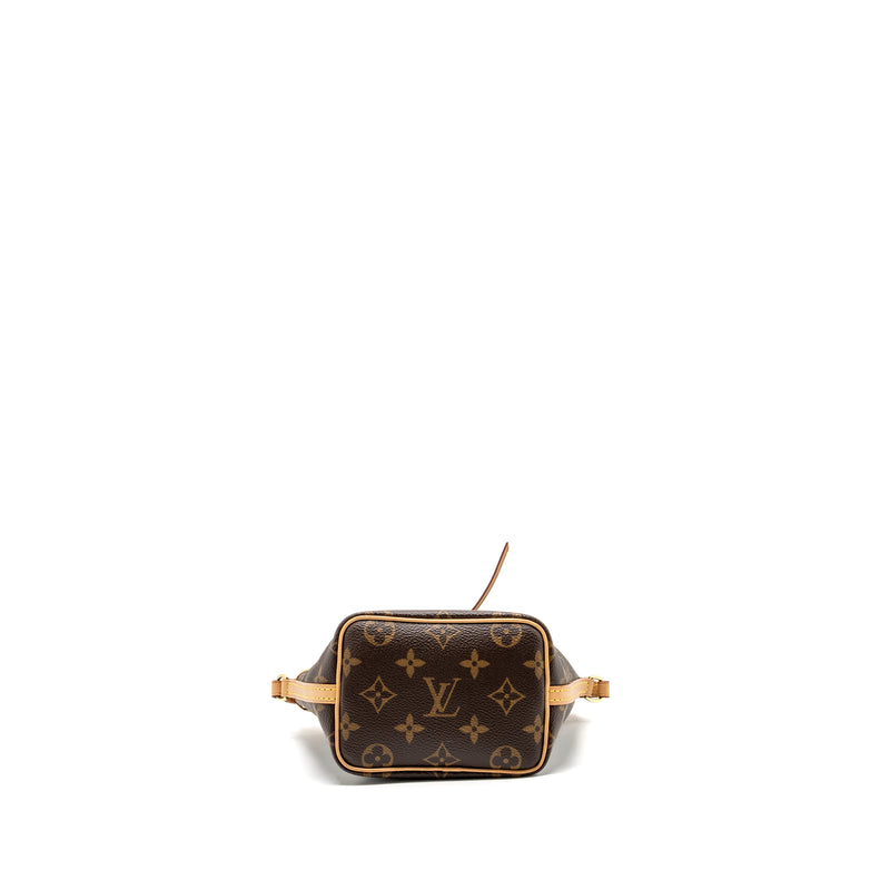Louis Vuitton nano noe monogram canvas GHW
