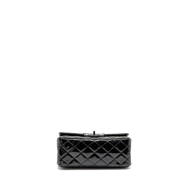 Chanel Mini 2.55 Reissue Patent SO Black
