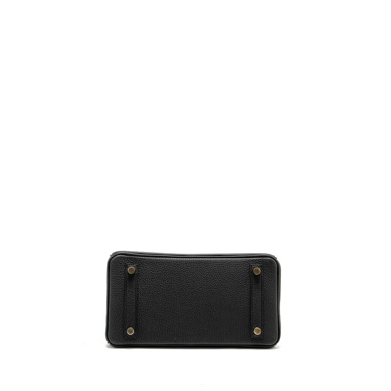 Hermes Birkin 25 Togo Black GHW Stamp B