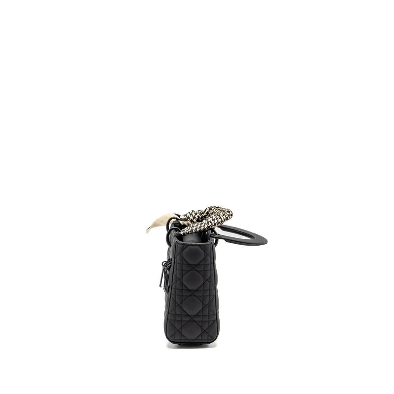 Dior Small My ABC Lady Dior Cannage Calfskin So Black