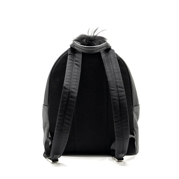 FENDI Large Backpack Calfskin/ Fur/ Crocodile Multicolor SHW