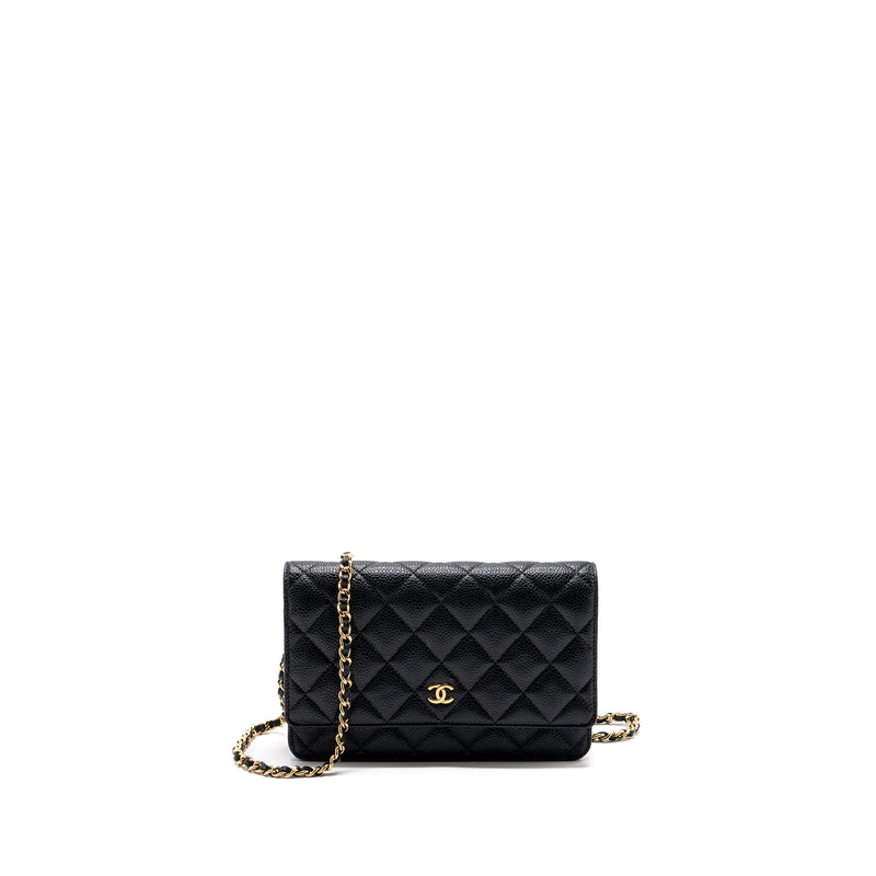 Chanel Classic Wallet On Chain Black Caviar Black GHW