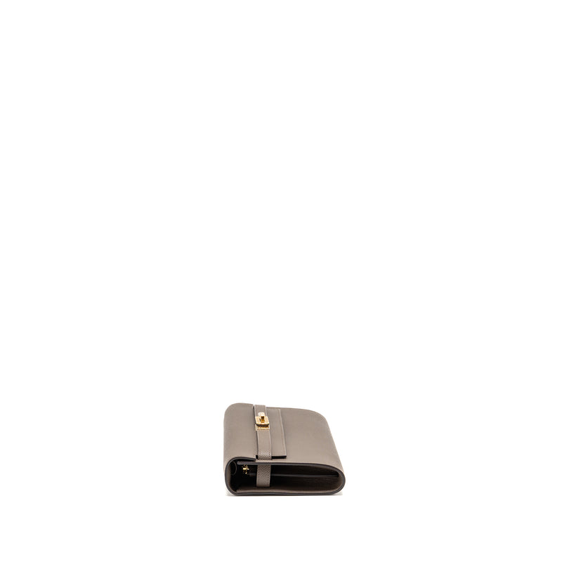 Hermes Kelly To Go Epsom Gris Etain GHW Stamp K